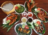 family bali tours - seafood menu